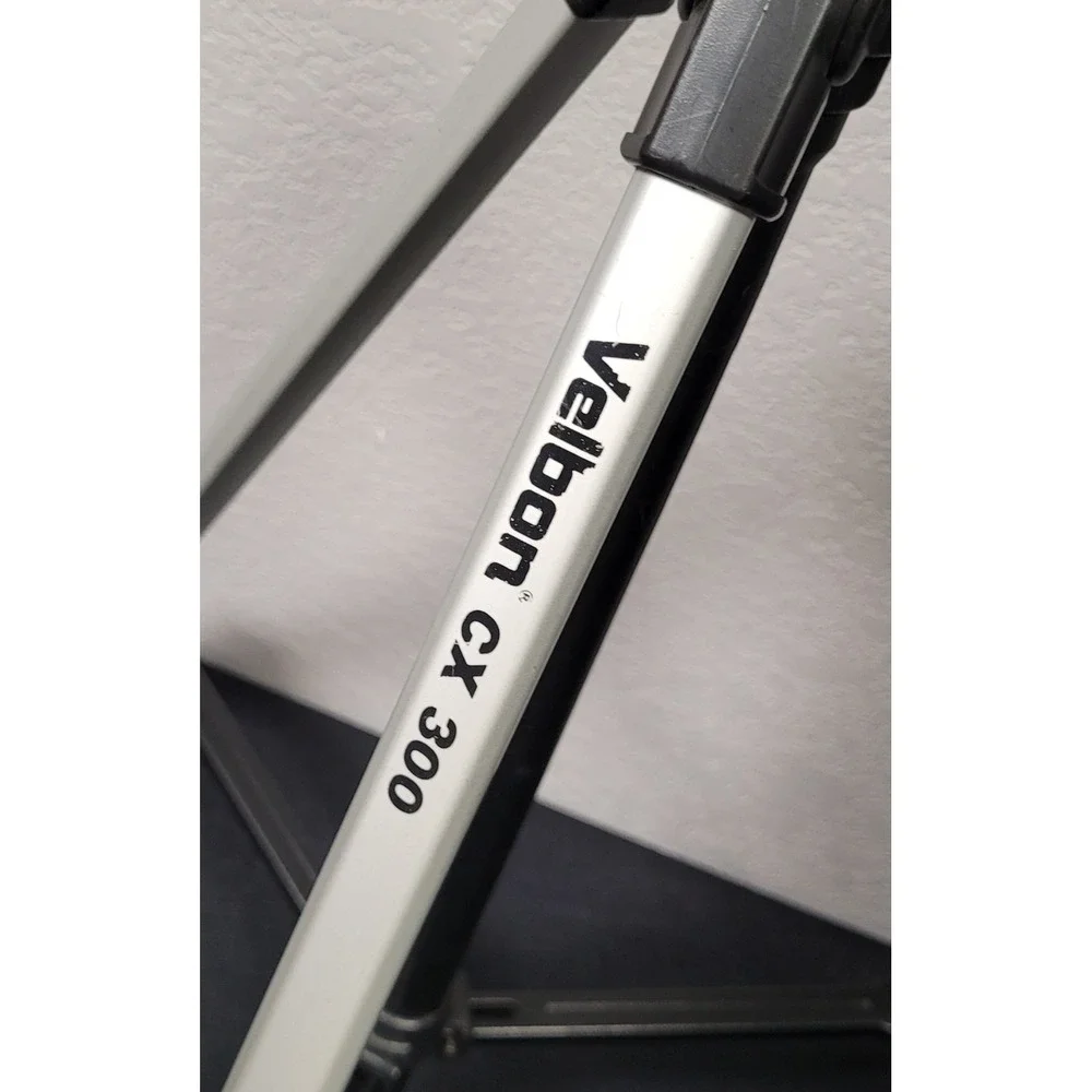 Velbon CX-300 Lightweight Aluminum Photo & Video Tripod with 2-Way Pan Head